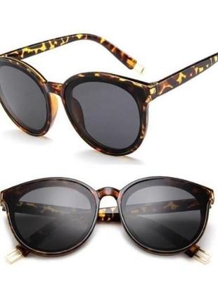 Солнцезащитные очки гранды леопардовая оправа