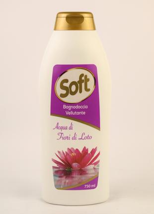 Гель для душа Soft Vellutante Цветы лотоса Acqua di fiori di L...