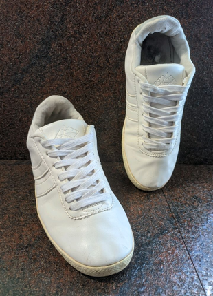 Кроссовки кеды белые женские стильные 38р. 24.5 см