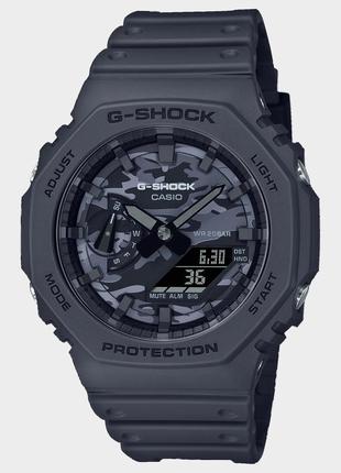 Casio g-shock ga-2100ca-8aer чоловічий наручний годинник оригі...
