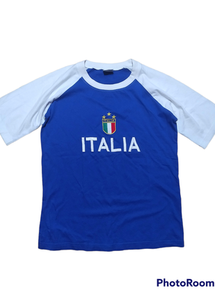 Хлопковая футболка italia logo