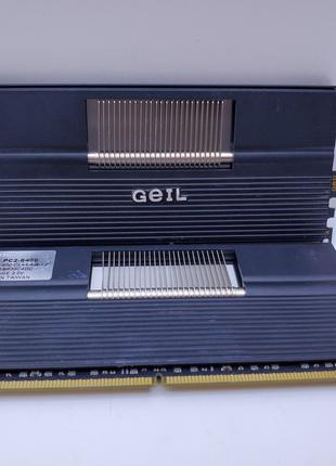 Оперативная память GEIL 4Gb Kit (2x2Gb) ddr2 PC2-6400 CL4