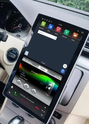 Автомагнитола 1Din Bluetooth GPS Wi-Fi экраном 9.5'' Tesla Sty...