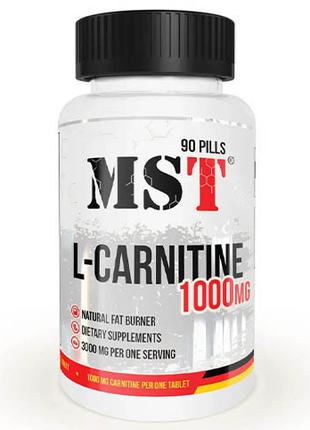 Жиросжигатель MST L-Carnitine 1000 mg, 90 таблеток