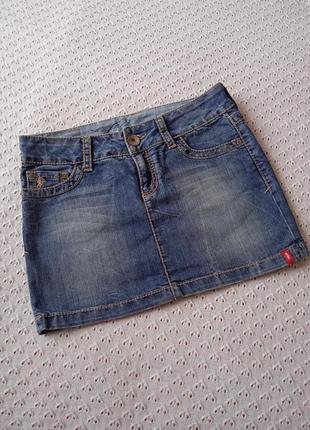 Джинсовая мини юбка юбка короткая юбка мини джинсовая
