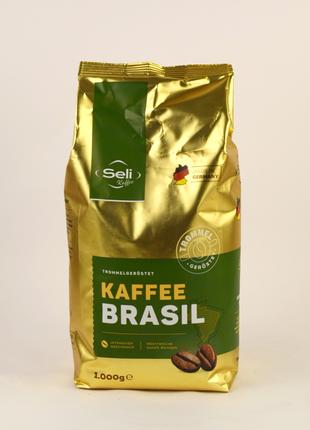 Кофе в зернах Seli Kaffee Brasil 1 кг. (Германия)