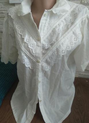 Блузка с кружевом тайланд