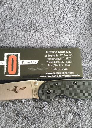 Нож складной Ontario