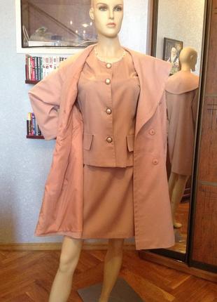 Шикарное английское летнее пальто (пыльник) бренда topcoat, 48-60