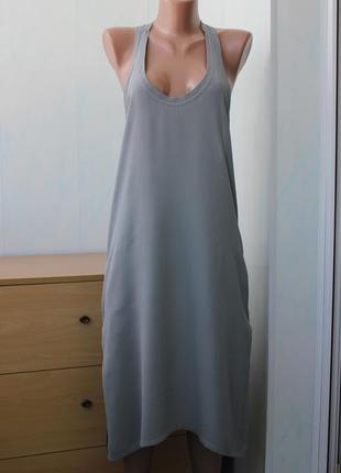 Шелковое платье-майка superfine от pierspa, италия