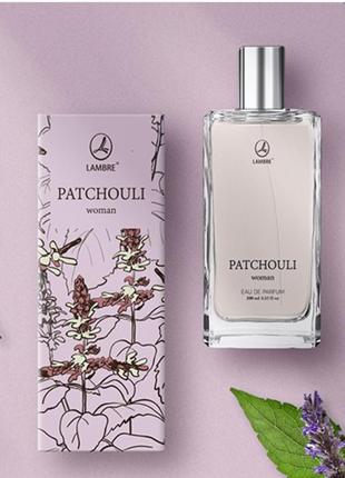 Жіноча парфумована вода lambre patchouli/женская парфюмированн...