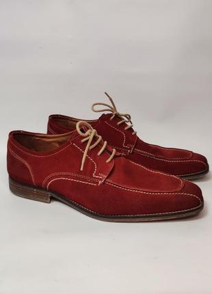 Choizz мужские замшевые туфли стелька 31,5 см