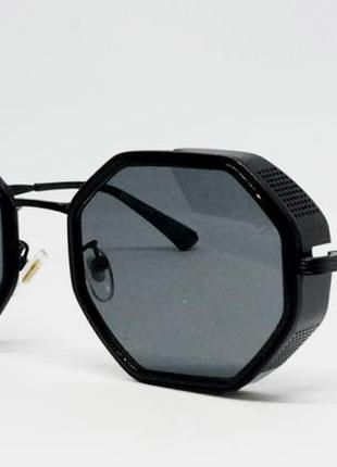 Christian dior стильные солнцезащитные очки унисекс черные с б...