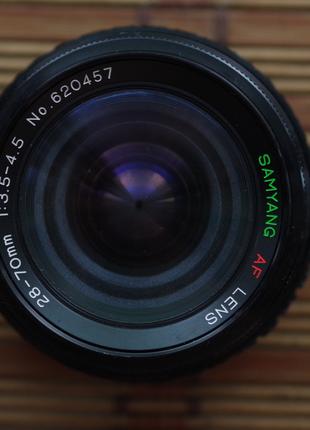 Об'єктив Samyang AF Macro Zoom Lens 28-70 mm F/3.5-4.5 для Son...