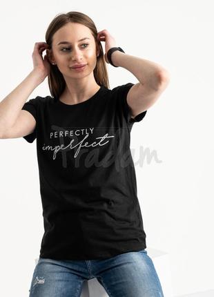 Розпродаж черная женская футболка s, m, l новая