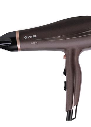Фен для волос с турмалиновой ионизацией VITEK VT-8211 BN 2400 ...