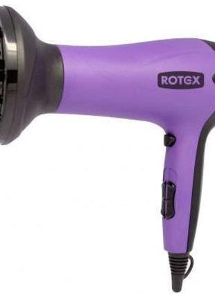 Фен для волос с диффузором Rotex RFF181-B 1800Вт 3 режима холо...