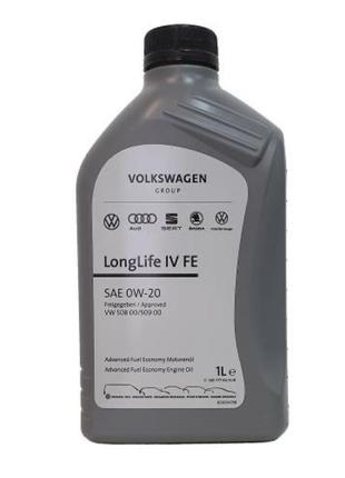 Моторное масло (GS60577M2) VAG Longlife IV 0W-20 1л.