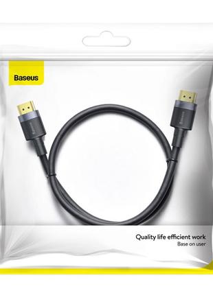 Кабель HDMI 4K 1 метр Baseus