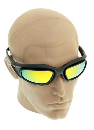 Тактичні захисні балістичні окуляри Daisy X5, що не запотівают...
