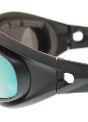 Тактичні захисні балістичні окуляри Daisy X5, що не запотівают...