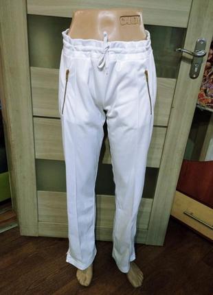 ❤️в новом состоянии  белые спортивные штаны брюки h&m