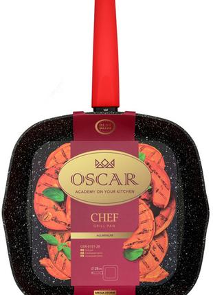 Сковорода-гриль Oscar Chef, 28 см