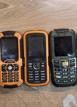 Sigma IP67, Nomi кнопкові телефони під відновлення або на деталі.