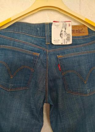 Джинсы женские levi's 570 straight fit, новые, оригинал