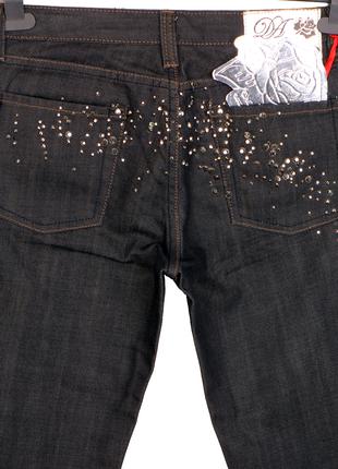 Donna Amara Италия джинсы со стразами р28/32 (42IT/S) брюки штаны