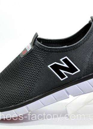 Летние мужские слипоны New Balance Slip On, Тёмно-серый, купить