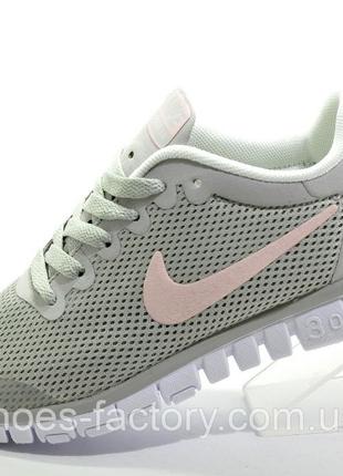 Кроссовки женские Nike Free Run 3.0, Серый, купить со скидкой