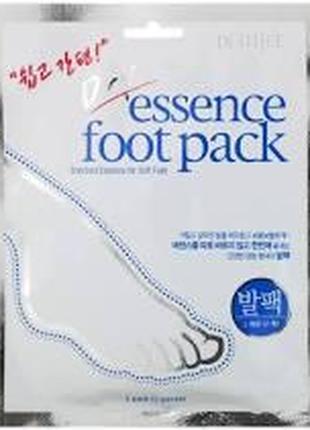 Маска для ног petitfee dry essence foot pack, 25 г