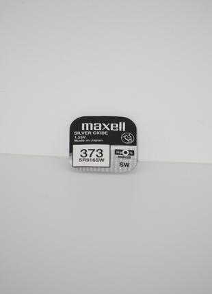 Батарейка для часов Maxell. SR916SW (373) 1.55V 26.5mAh 9,5x1....
