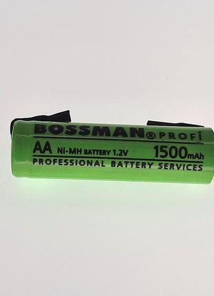 Аккумулятор Bossman Ni-MH HR6/AA 1.2V 1500mAh с лапами