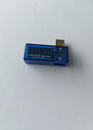 USB тестер измеритель тока напряжения (3-7V)