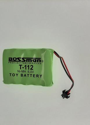 Аккумулятор для детских игрушек Ni-CD АА, 6V 1000mAh Bossman-P...