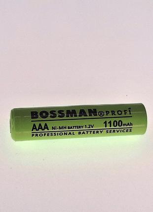 Аккумулятор Bossman Ni-MH HR03/AAA 1.2V 1100mAh