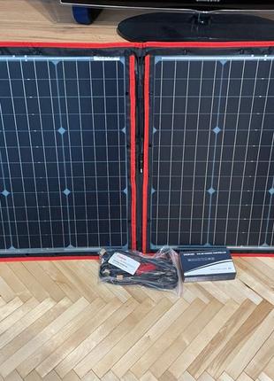 Сонячна панель Dokio FFSP-80W, солнечная панель книжка, зарядка