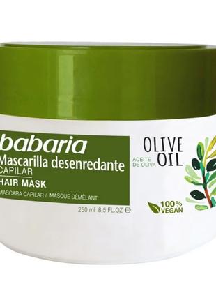 Маска для волос распутывающая с оливковым маслом Babaria detan...