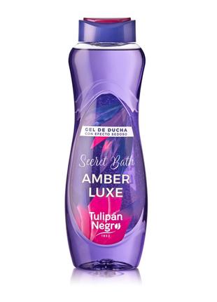 Гель для душу Tulipan Negro Secret Bath Amber Luxe 600 мл Іспанія