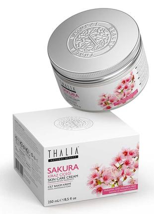 Крем для обличчя і тіла антивіковий з сакурою THALIA 250 мл