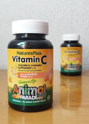 Nature's Plus, вітамін C, смак натурального апельсинового соку...