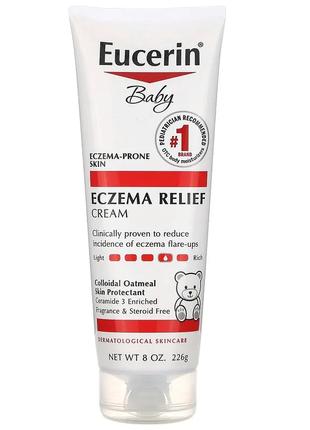 Eucerin, крем от экземы, для детей, 226 г