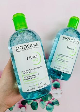 Bioderma Sébium H2O, 500 мл дерматологическая мицеллярная вода...