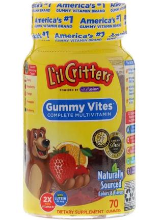 L'il Critters, Gummy Vites, повноцінний мультивітамінний компл...