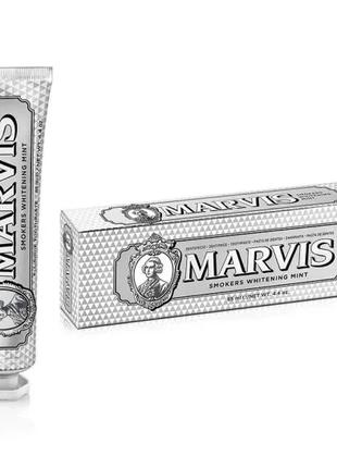 Зубная паста отбеливающая для курильщиков Marvis Smokers White...