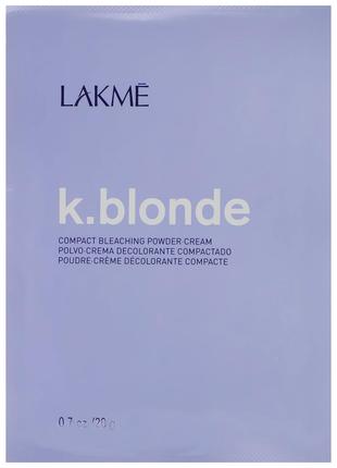Компактна знебарвлювальна крем-пудра LAKME K.Blonde Compact Bl...