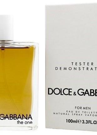 Tester Dolce&Gabbana; The One For Men Мужская туалетная вода 1...