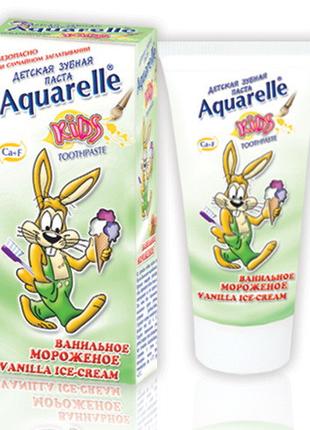 Детская зубная паста Vanilla Ice-cream Aquarelle Kids 50 ml